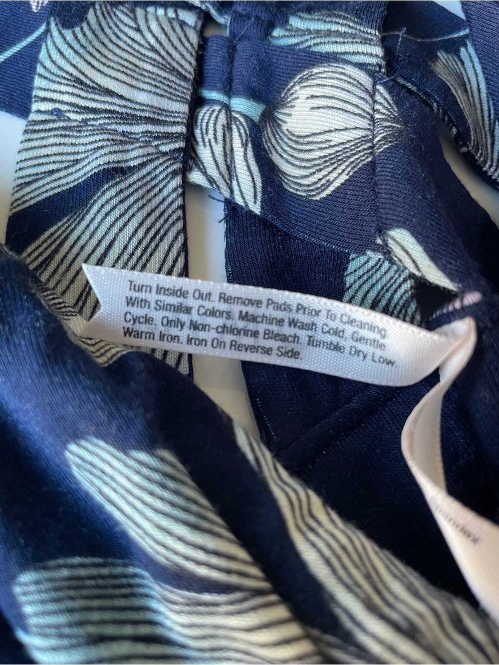 Soma Navy Floral Wrap Maxi Dress - Picture 13 of 13